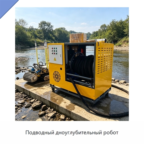 Подводный дноуглубительный робот
