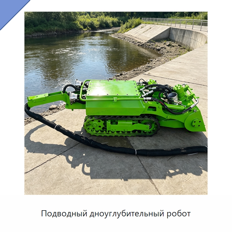 Подводный дноуглубительный робот — Коммунальная техника