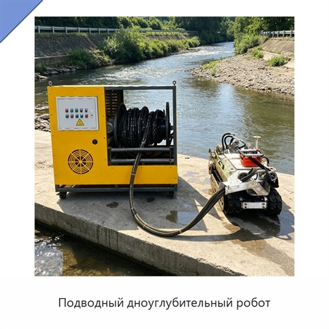 Подводный дноуглубительный робот