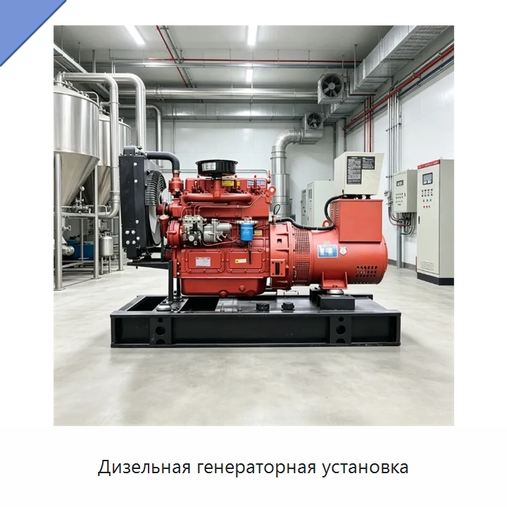 Дизельная генераторная установка — Генерация электроэнергии