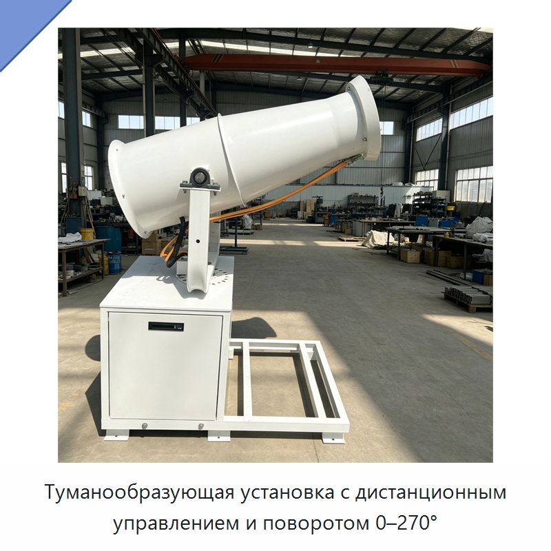 Туманообразующая установка с дистанционным управлением и поворотом 0–270° — Туманообразующие пушки