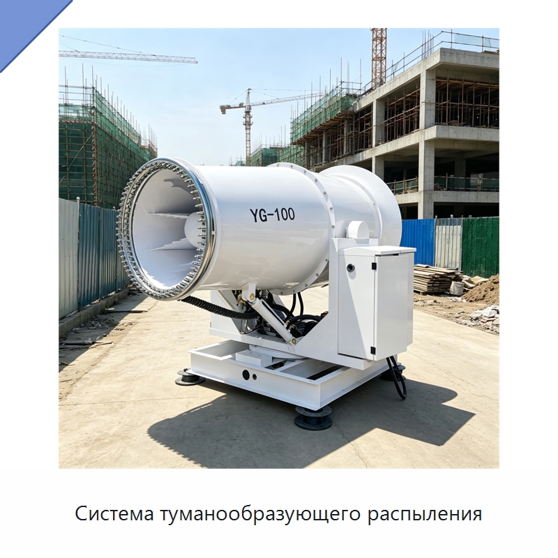 Система туманообразующего распыления — Туманообразующие пушки
