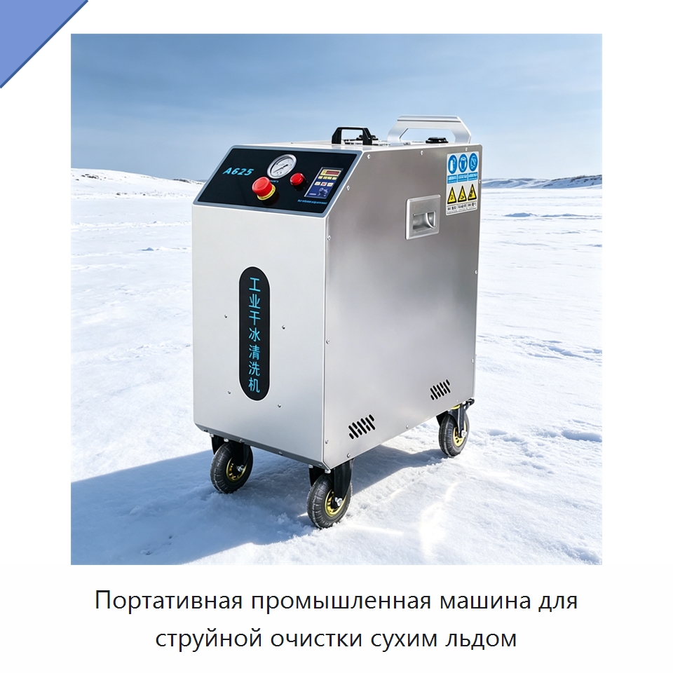 Портативная промышленная машина для струйной очистки сухим льдом — Специальное уборочное оборудование