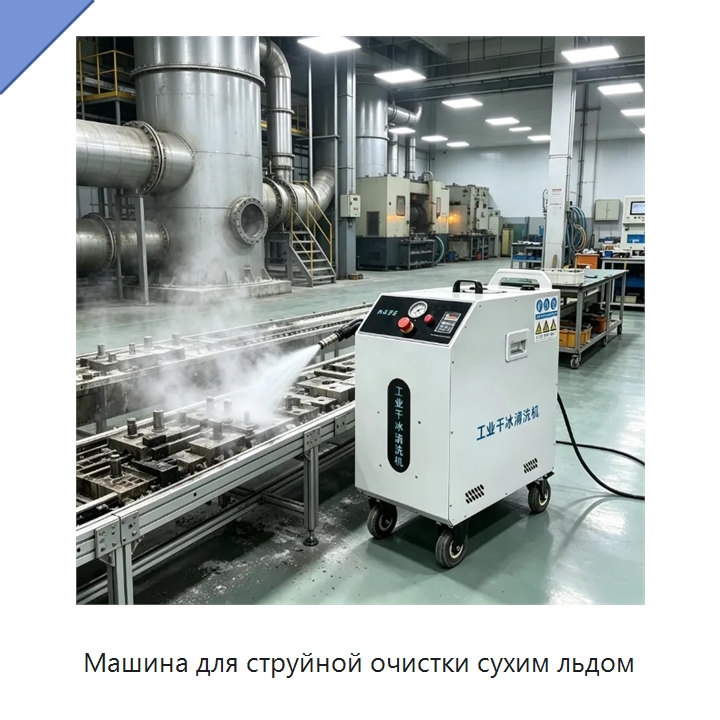 Машина для струйной очистки сухим льдом — Специальное уборочное оборудование