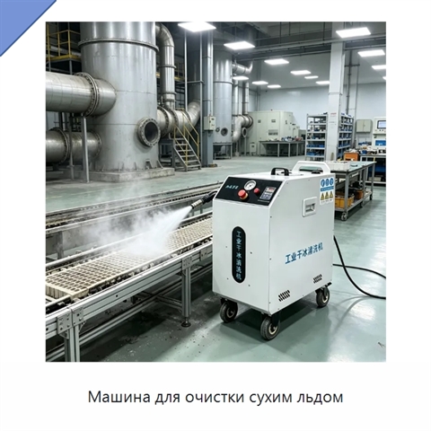 Машина для очистки сухим льдом
