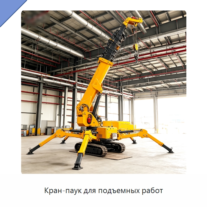 Кран-паук для подъемных работ — Краны