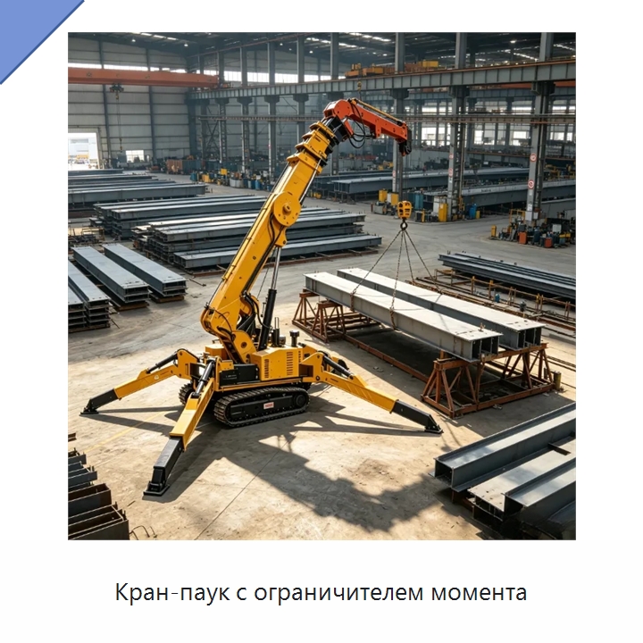 Кран-паук с ограничителем момента — Краны