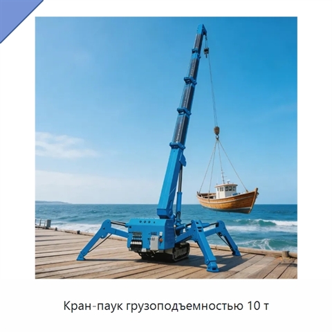 Кран-паук грузоподъемностью 10 т