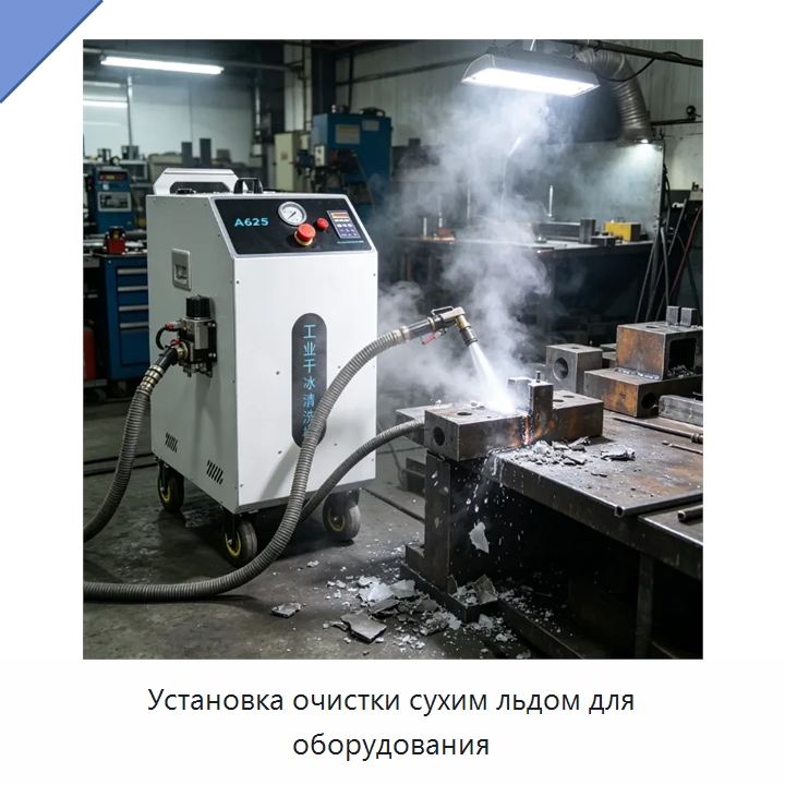 Установка очистки сухим льдом для оборудования — Специальное уборочное оборудование