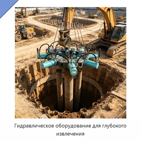 Гидравлическое оборудование для глубокого извлечения