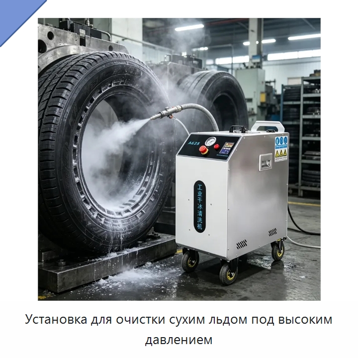 Установка для очистки сухим льдом под высоким давлением — Специальное уборочное оборудование