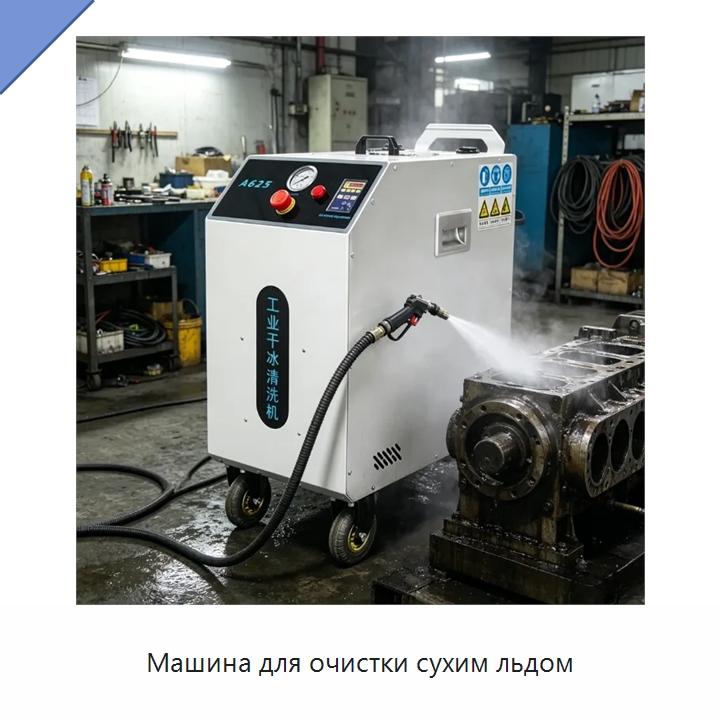 Машина для очистки сухим льдом — Специальное уборочное оборудование