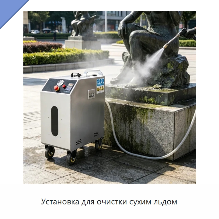 Установка для очистки сухим льдом — Специальное уборочное оборудование