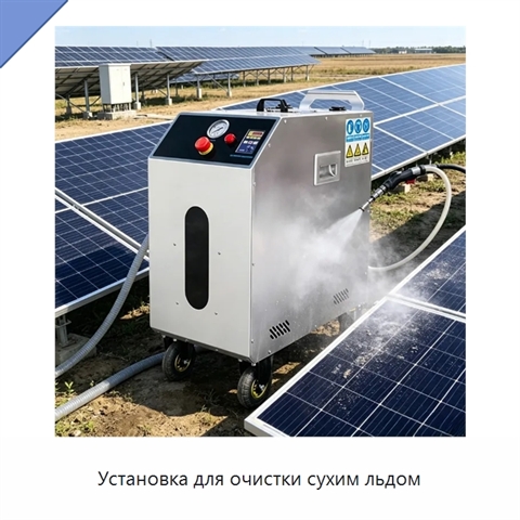 Установка для очистки сухим льдом