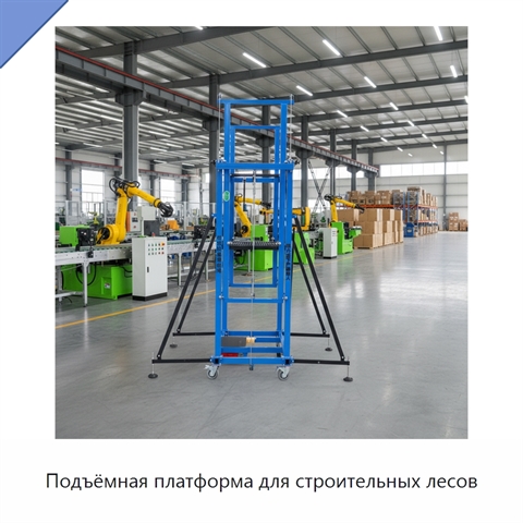 Подъёмная платформа для строительных лесов