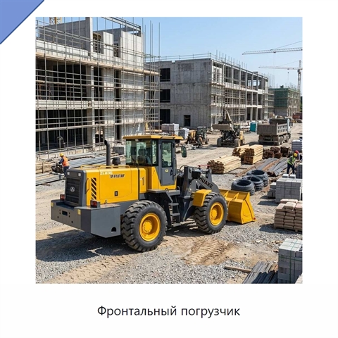 Фронтальный погрузчик
