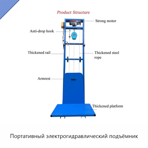 Портативный электрогидравлический подъёмник