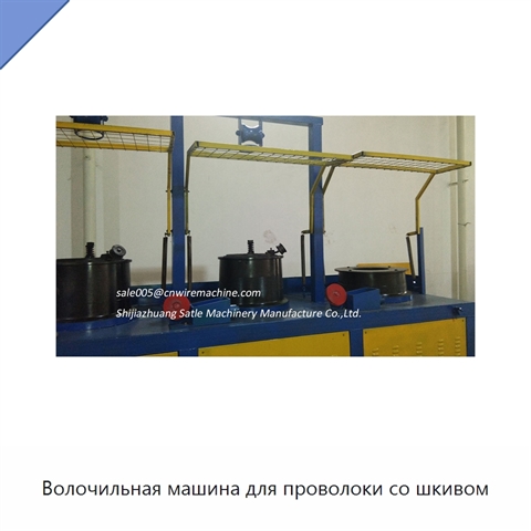 Волочильная машина для проволоки со шкивом