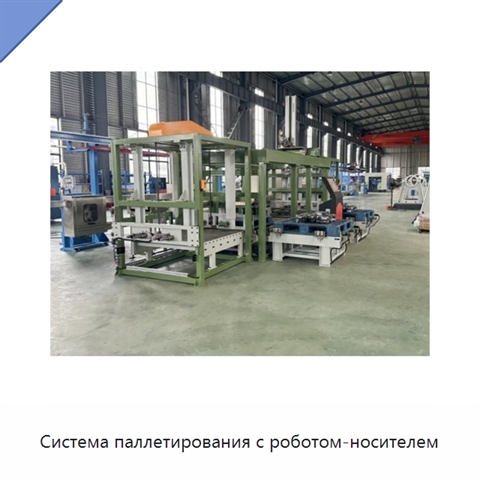 Система паллетирования с роботом-носителем