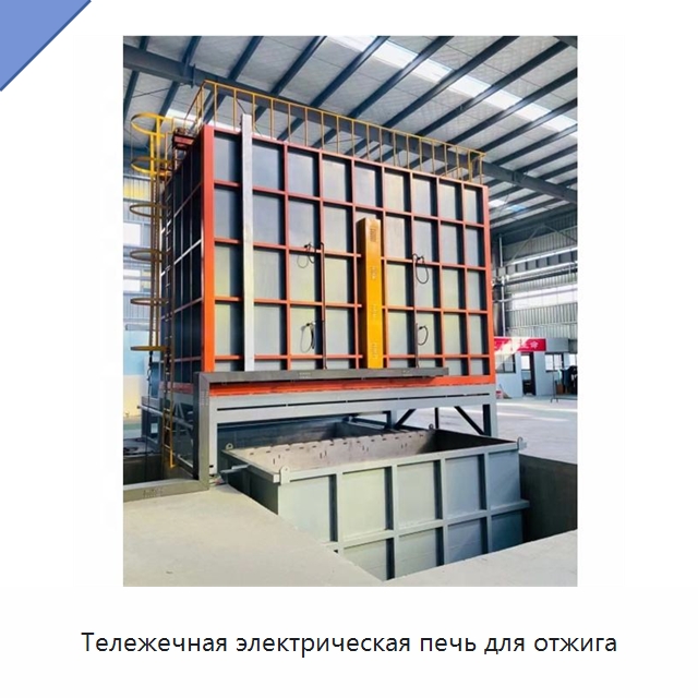 Тележечная электрическая печь для отжига — Детали для металлообрабатывающего и металлургического оборудования