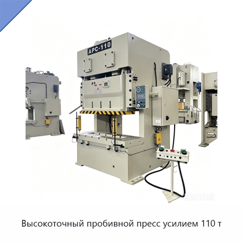 Высокоточный пробивной пресс усилием 110 т