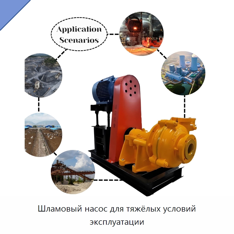Шламовый насос для тяжёлых условий эксплуатации — Насосы