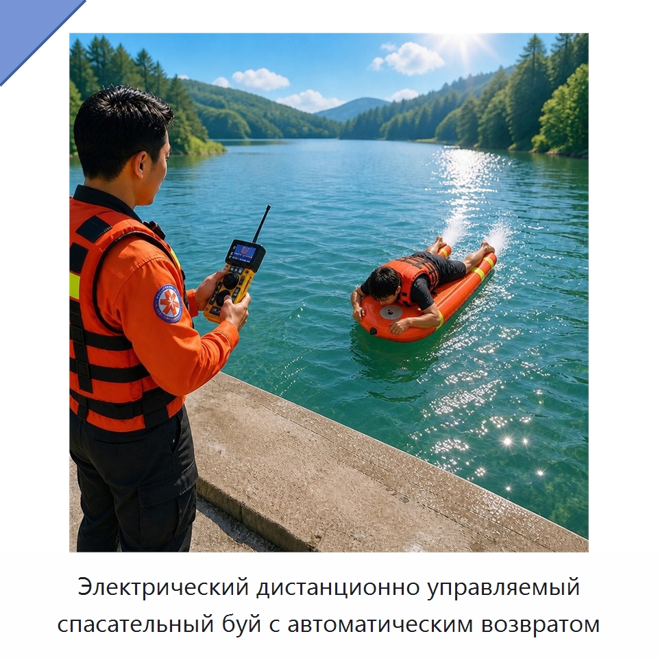 Электрический дистанционно управляемый спасательный буй с автоматическим возвратом — Спасательные круги