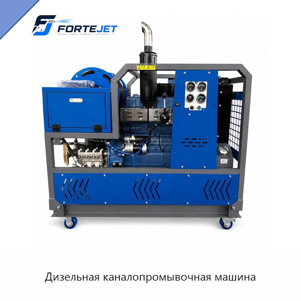 Дизельная каналопромывочная машина — Аппараты высокого давления