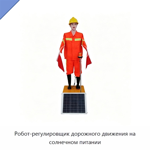 Робот-регулировщик дорожного движения на солнечном питании