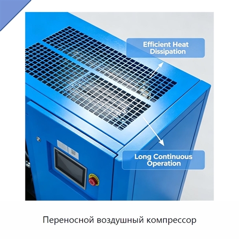 Переносной воздушный компрессор