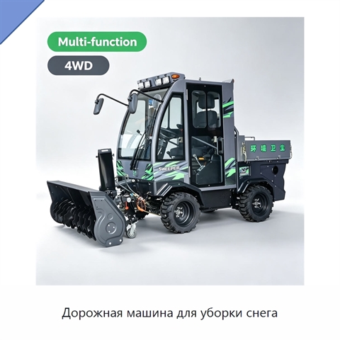 Дорожная машина для уборки снега