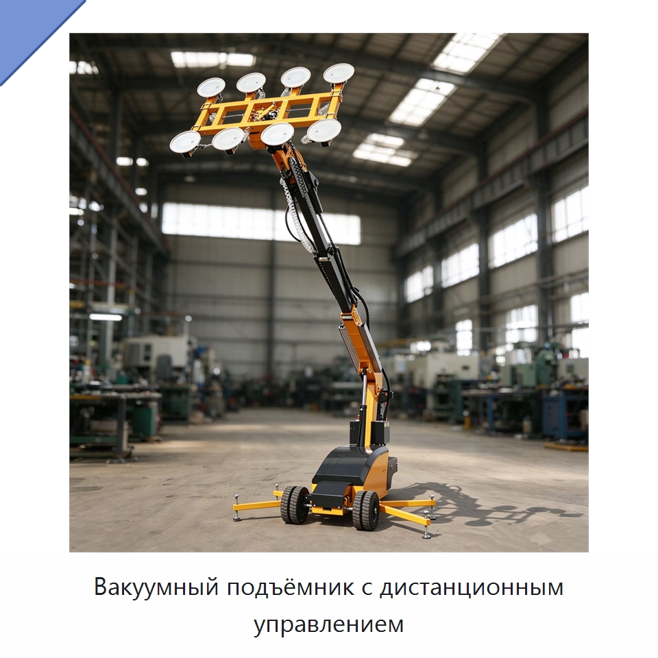 Вакуумный подъёмник с дистанционным управлением — Строительные подъёмники