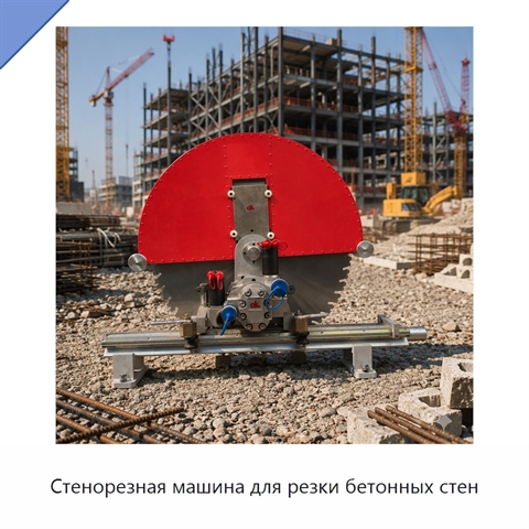 Стенорезная машина для резки бетонных стен