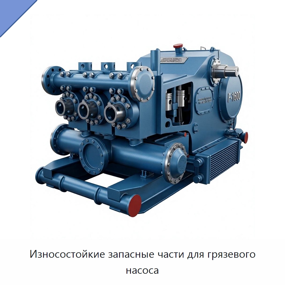 Износостойкие запасные части для грязевого насоса — Нефтепромысловое оборудование