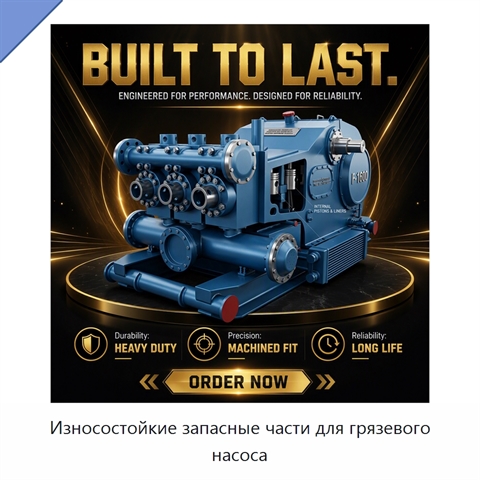 Износостойкие запасные части для грязевого насоса