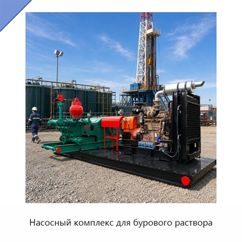 Насосный комплекс для бурового раствора