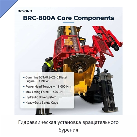 Гидравлическая установка вращательного бурения