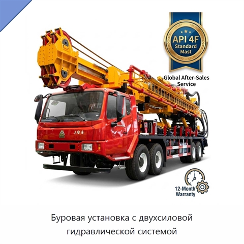 Буровая установка с двухсиловой гидравлической системой
