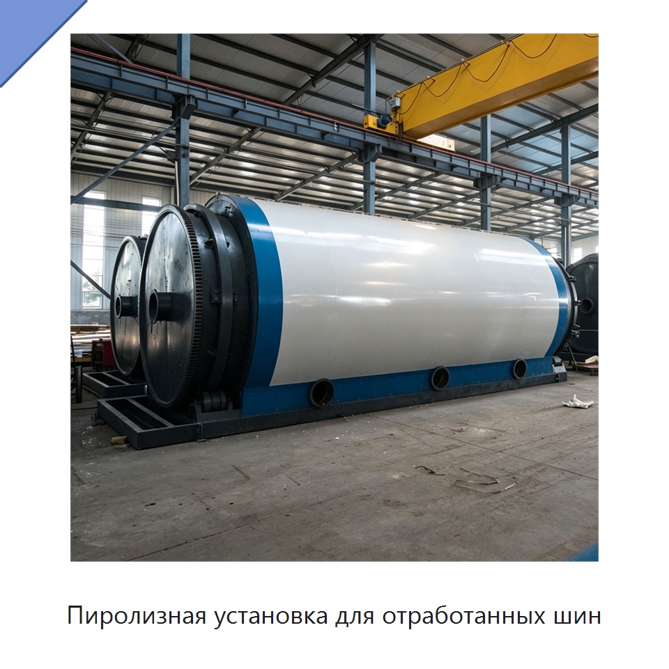 Пиролизная установка для отработанных шин — Оборудование для переработки резины