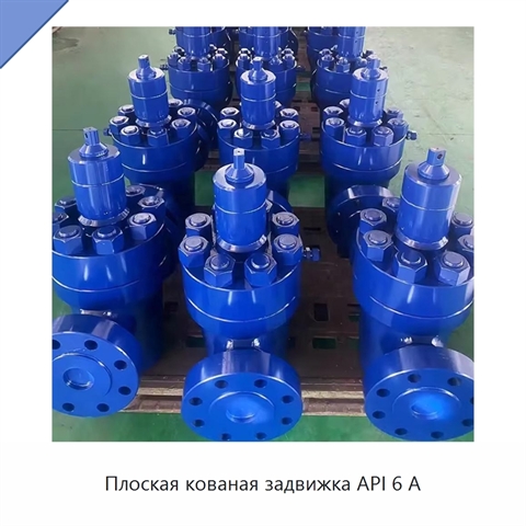 Плоская кованая задвижка API 6 А