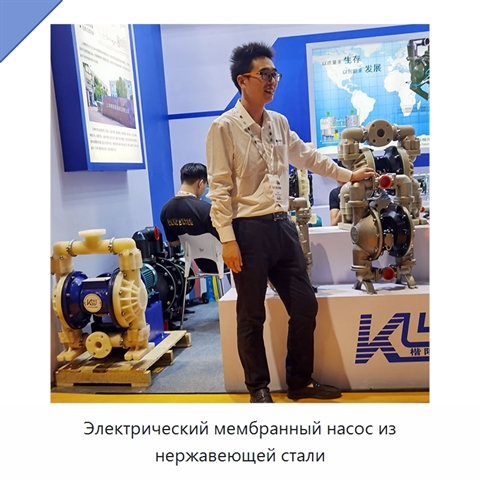 Электрический мембранный насос из нержавеющей стали