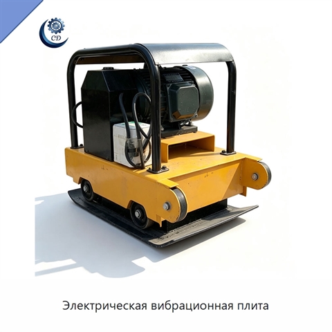 Электрическая вибрационная плита